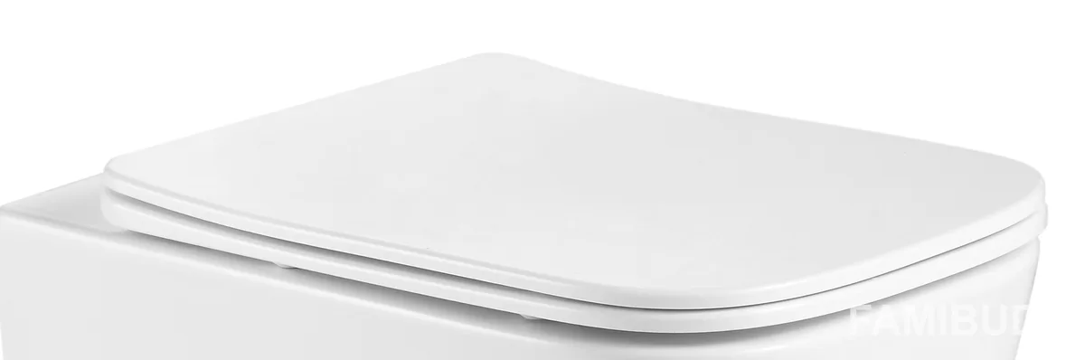 Kubik сидіння duroplast slim slow-closing, Imprese