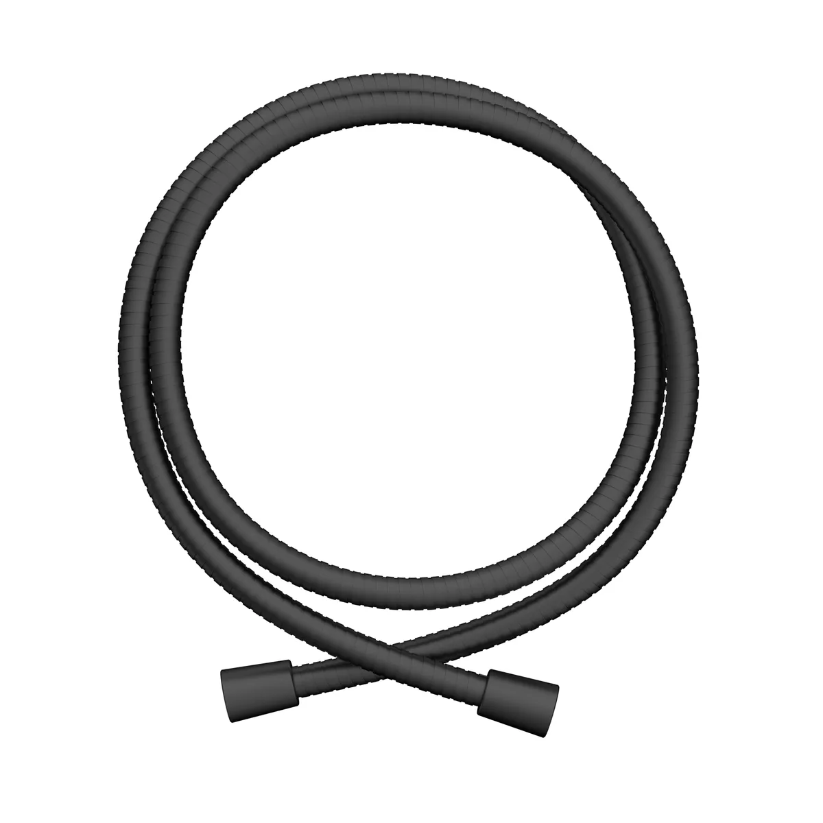 Шланг для душу SS anti-twist, 1200 мм, Чорний матовий, Imprese