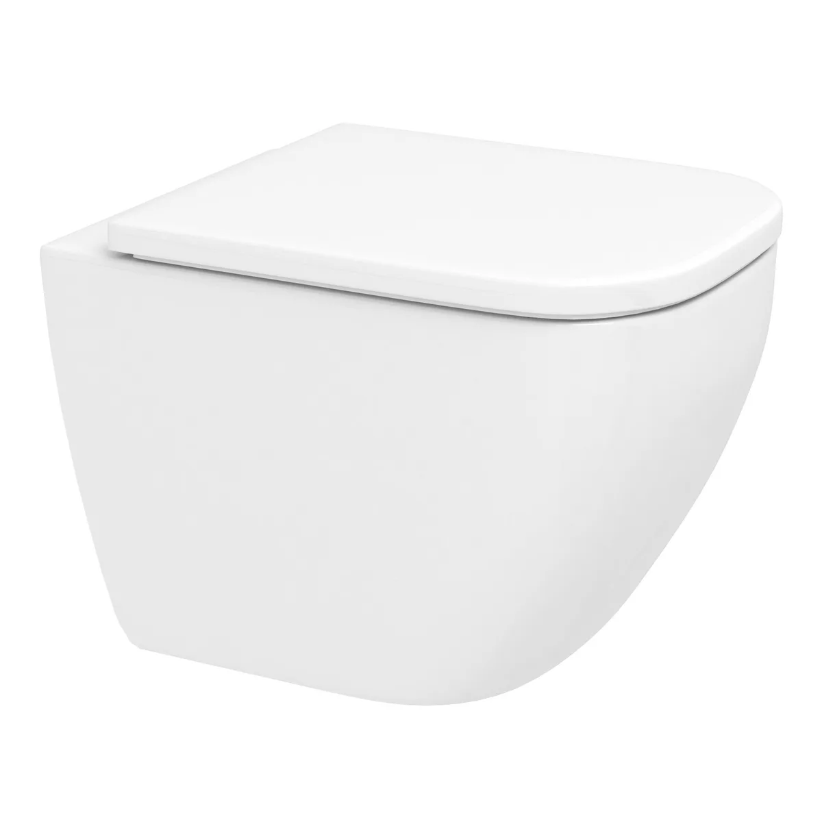 Valtice Rimless унітаз підвісний сидіння тверде Slim slow-closing, 51×36×40 см, Imprese
