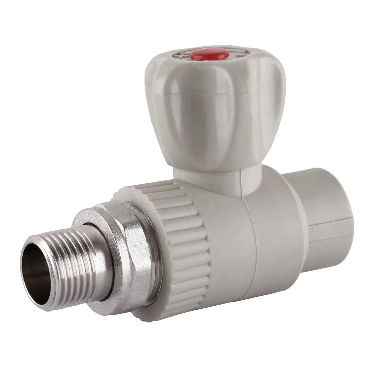 Кран радіаторний прямий PPR ф20×1/2″ 2025, Vsplast