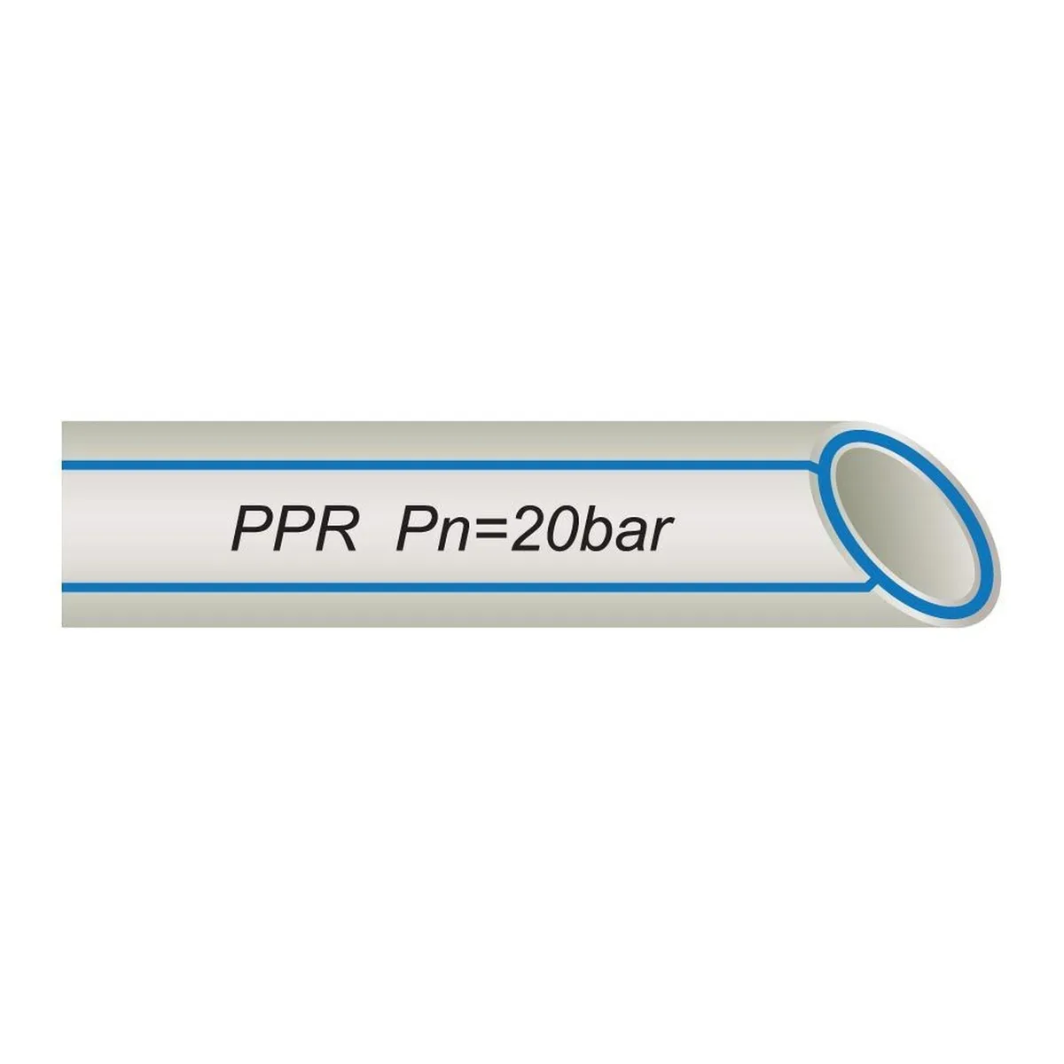 Труба PPR PIPE ф63×10.5mm, VSplast