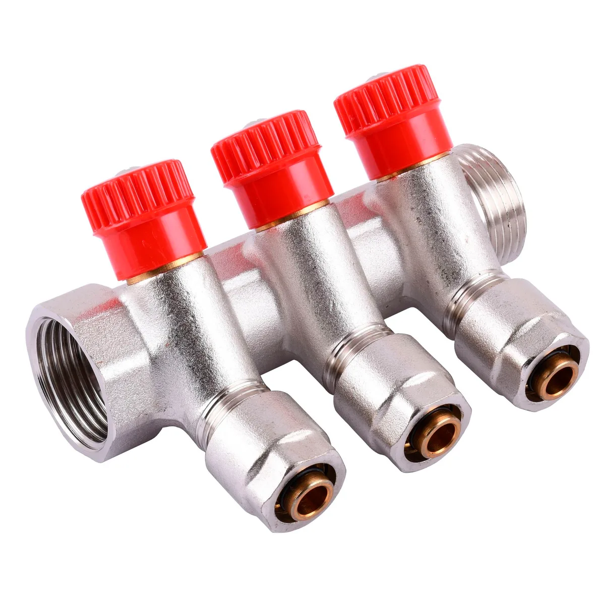 Колектор 1Gx1 / 2×16 - 3-ої (під 35 *) з перекриттям (NM-1016), CRISTAL