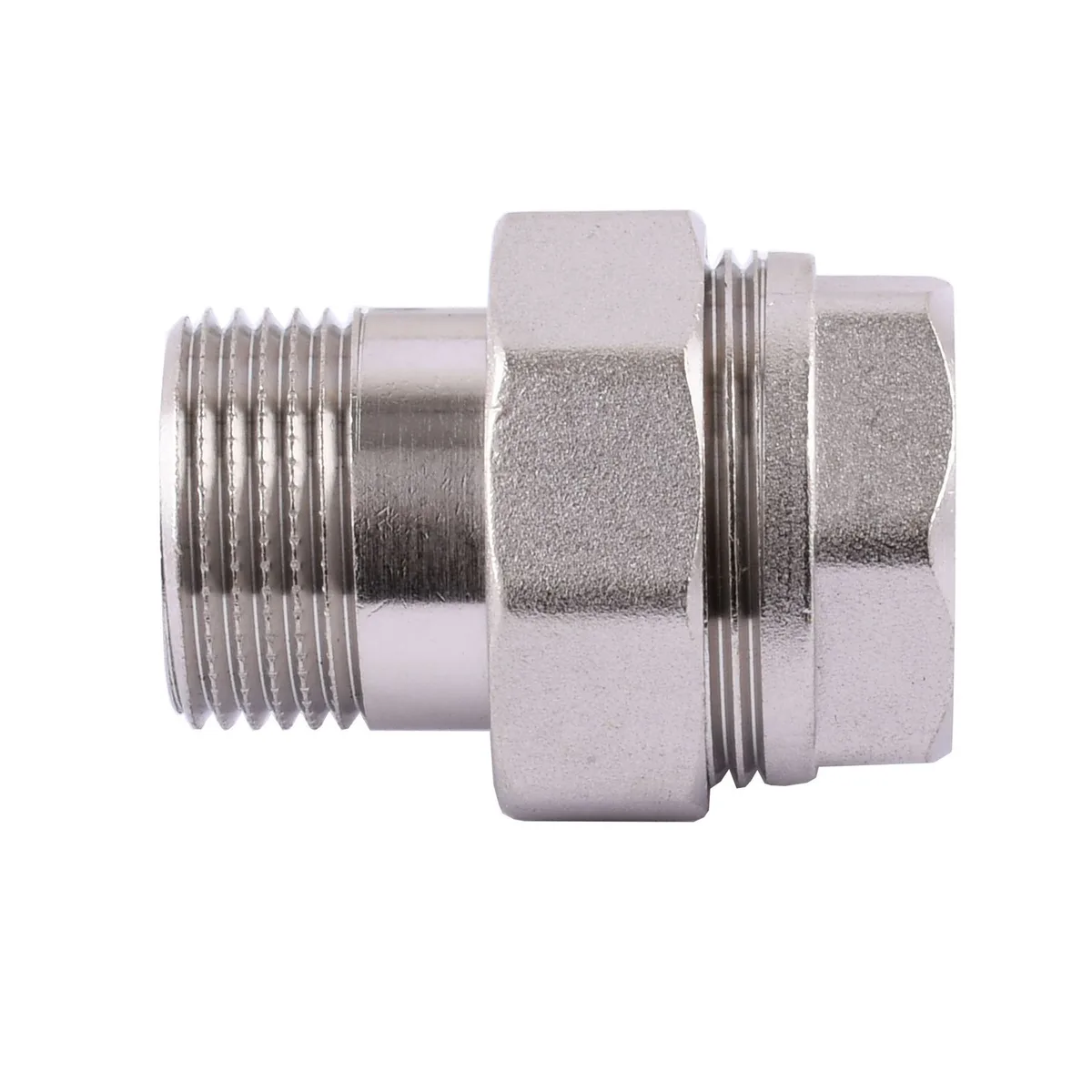 Згінамериканка прямий PROFESSIONAL 3/4″ Нікель QP160