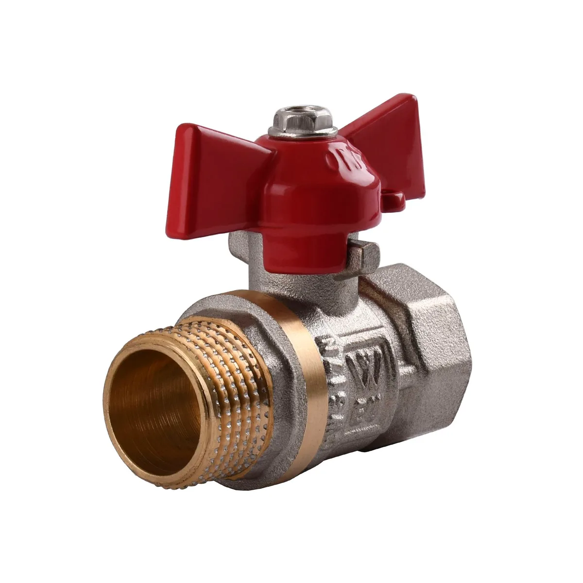 Кран кульовий прямий WATER VALVE ЗВ КБ NV-V Q002