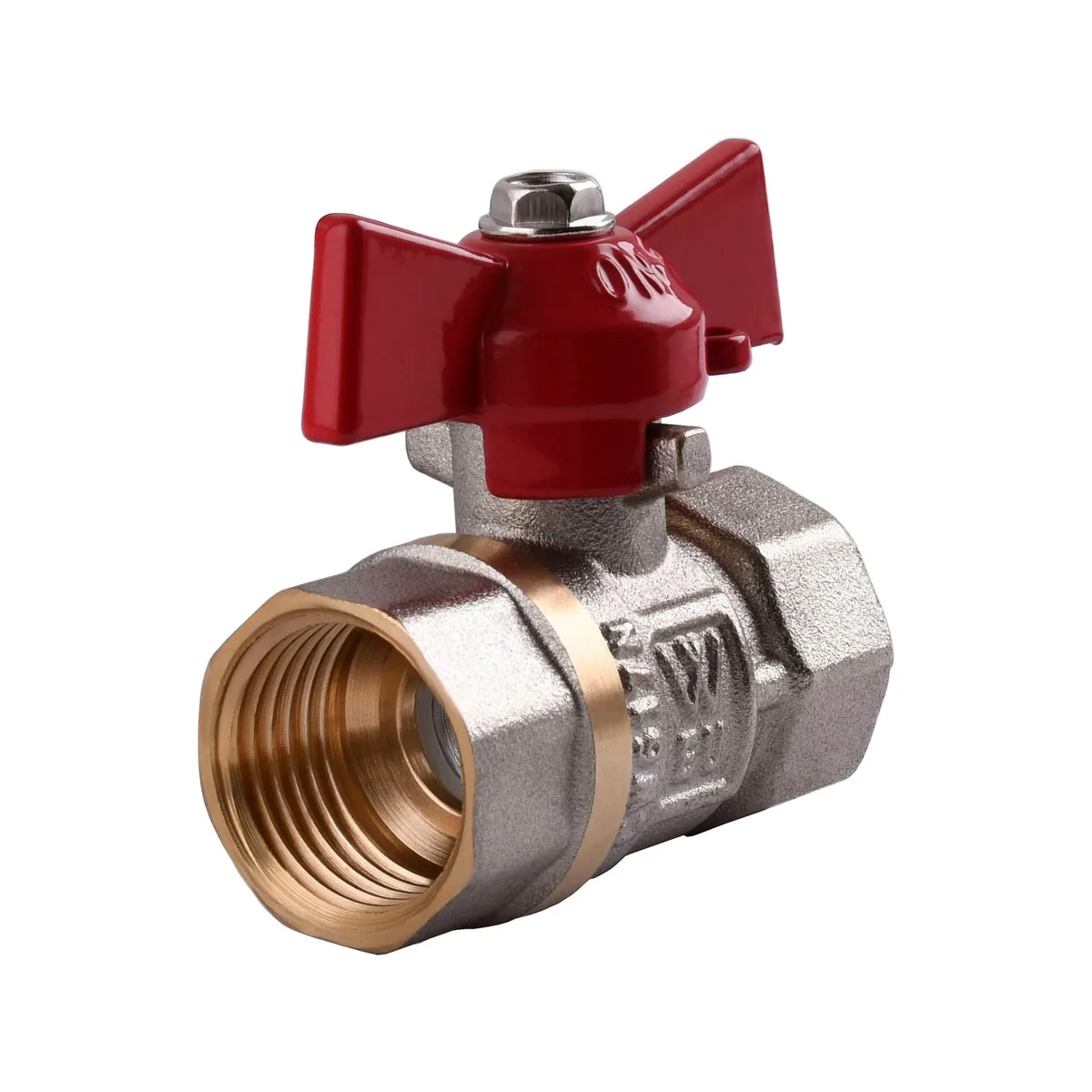 Кран кульовий прямий WATER VALVE ВВ КБ NV-V Q001