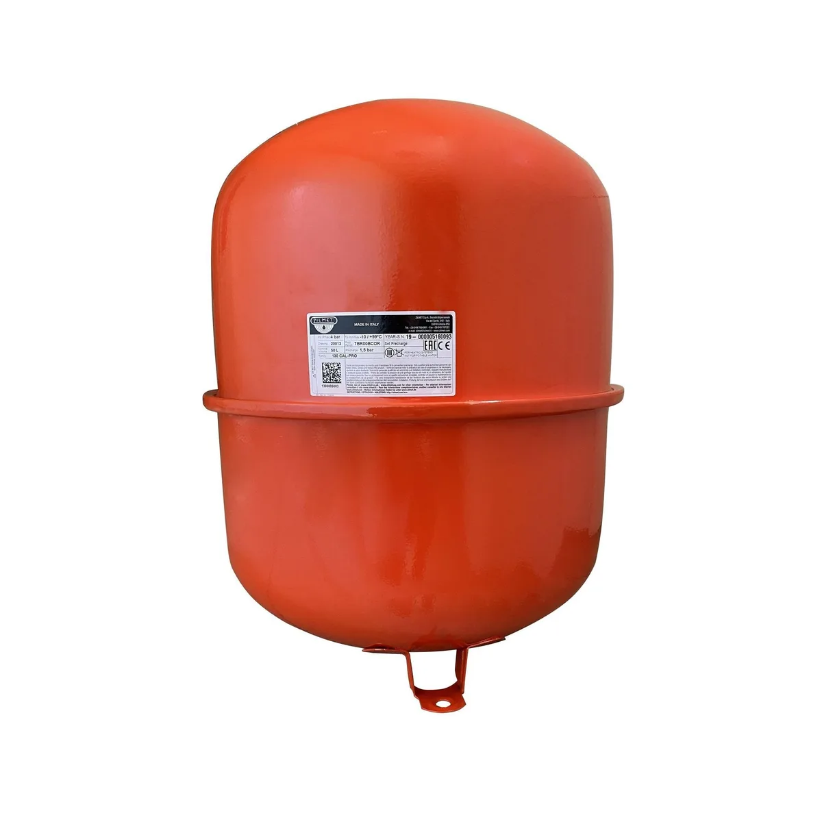 Бак cal-pro для систем опалення 50 л. 4bar ( 1300005003 ) з ніжками, Zilmet