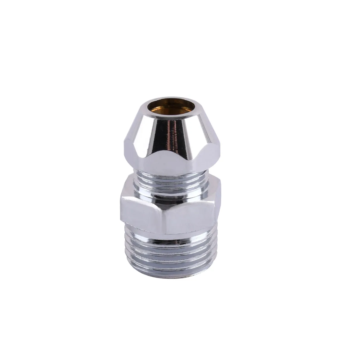 Цанга зовнішня 3/8″х1/2″ хром 9004, SOLOMON