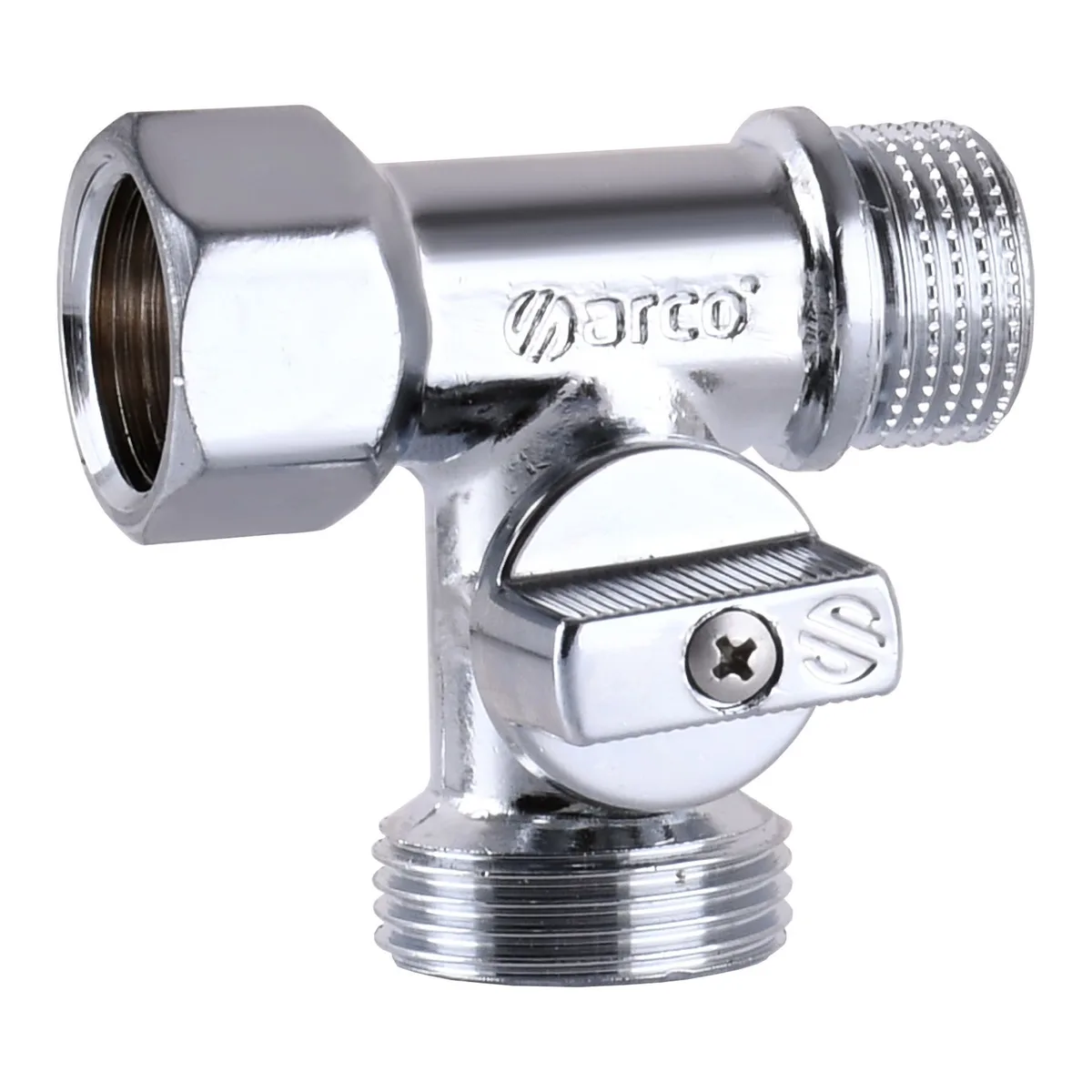 Кран кульовий для пральної машини 1/2″х3/4″х1/2″ 0233510, ARCO