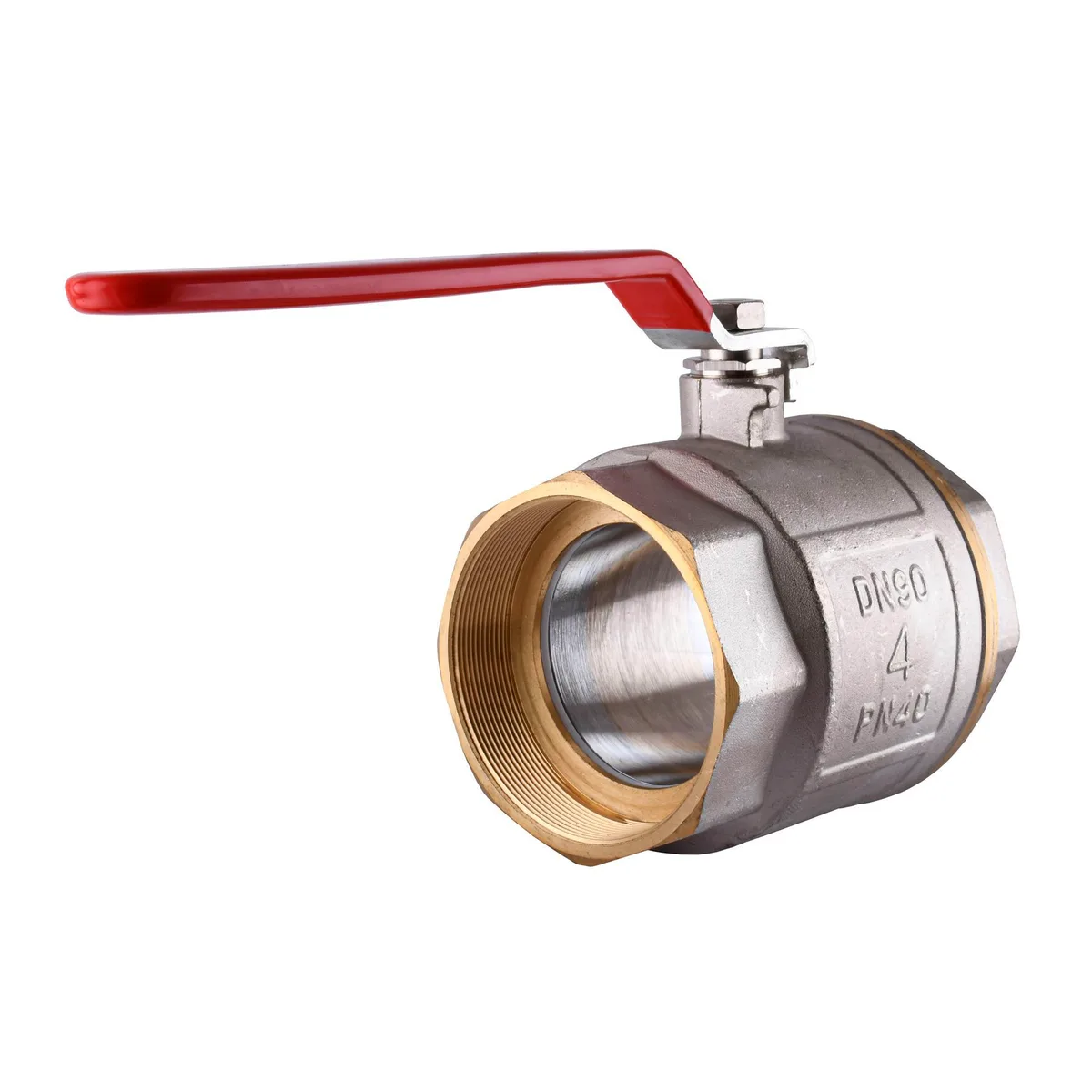 Кран кульовий прямий 4″ ВВ КР PN40 В1001, SOLOMON