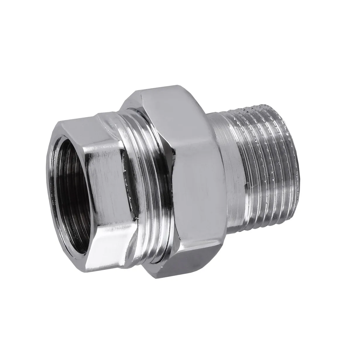 Згін американка пряма 3/4″ CHROM 1620, SOLOMON