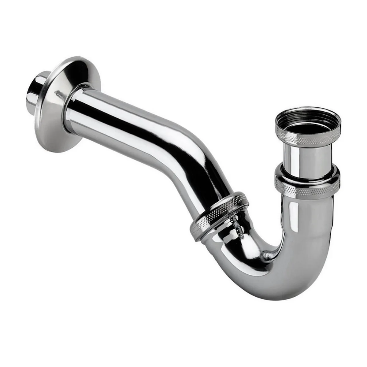 Сифон для бІде 1 1/4″х1 1/4″ хром трубний 103781, VIEGA
