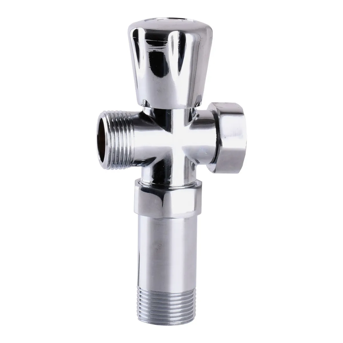 Кран вентильний для пральної машини 3/4″x3/4″x3/4″ з подовжувачем A7250, SELBA