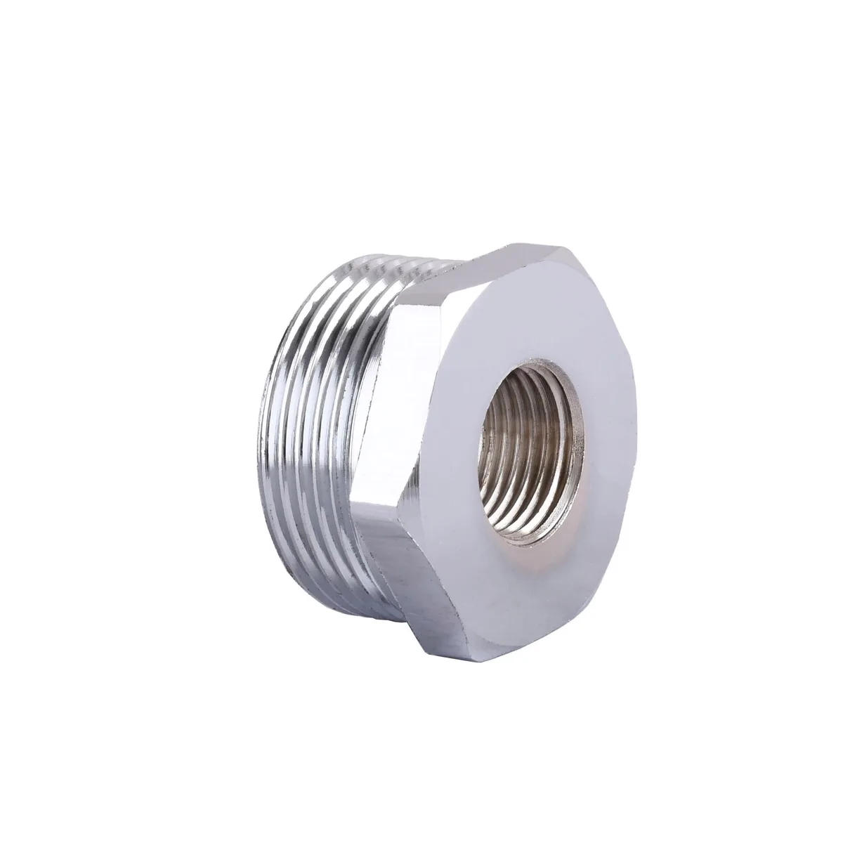 Футорка перехідна 1/2″х3/8″ хром ЗВ 8209, SOLOMON