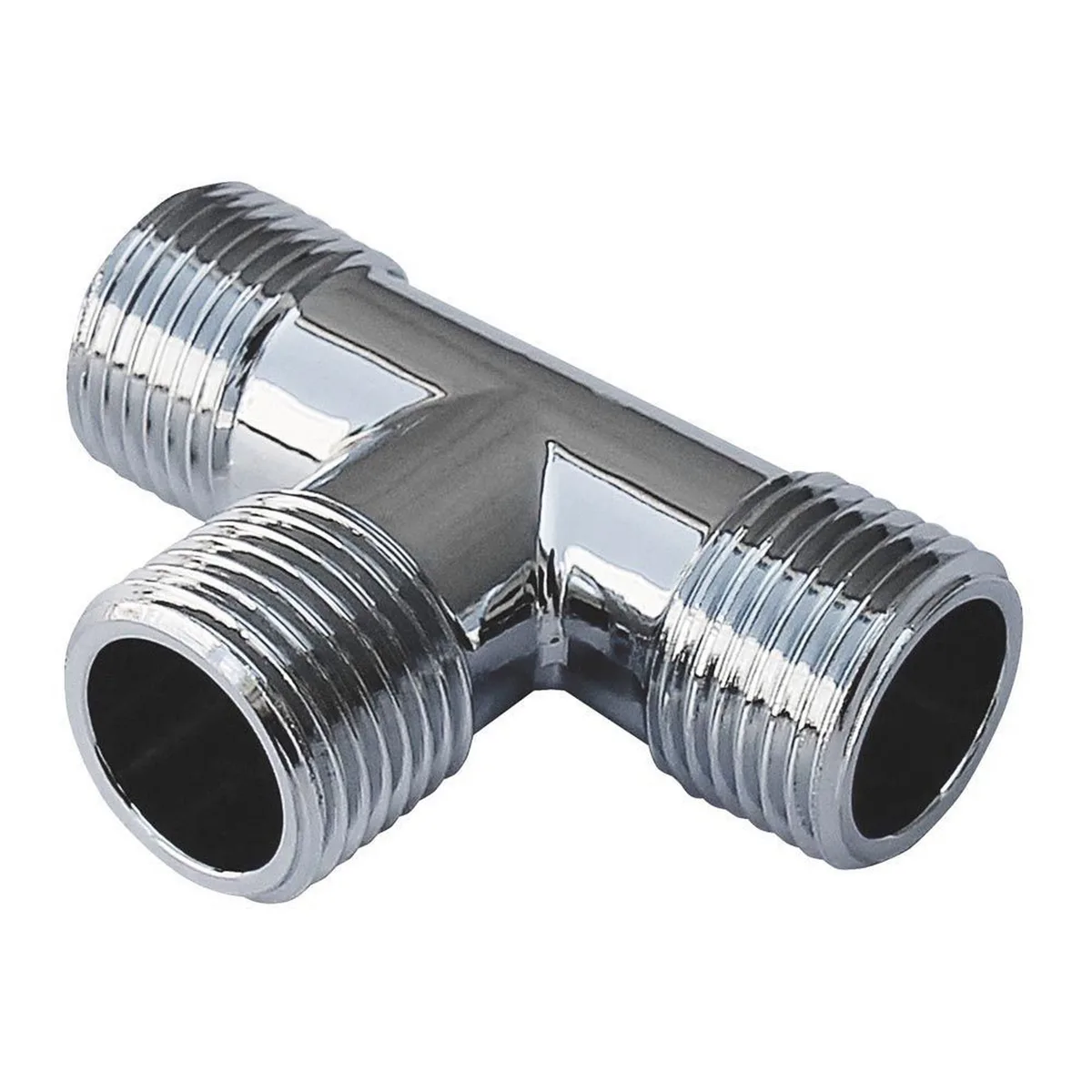 Трійник 1/2″ ЗЗЗ хром 8202, SOLOMON