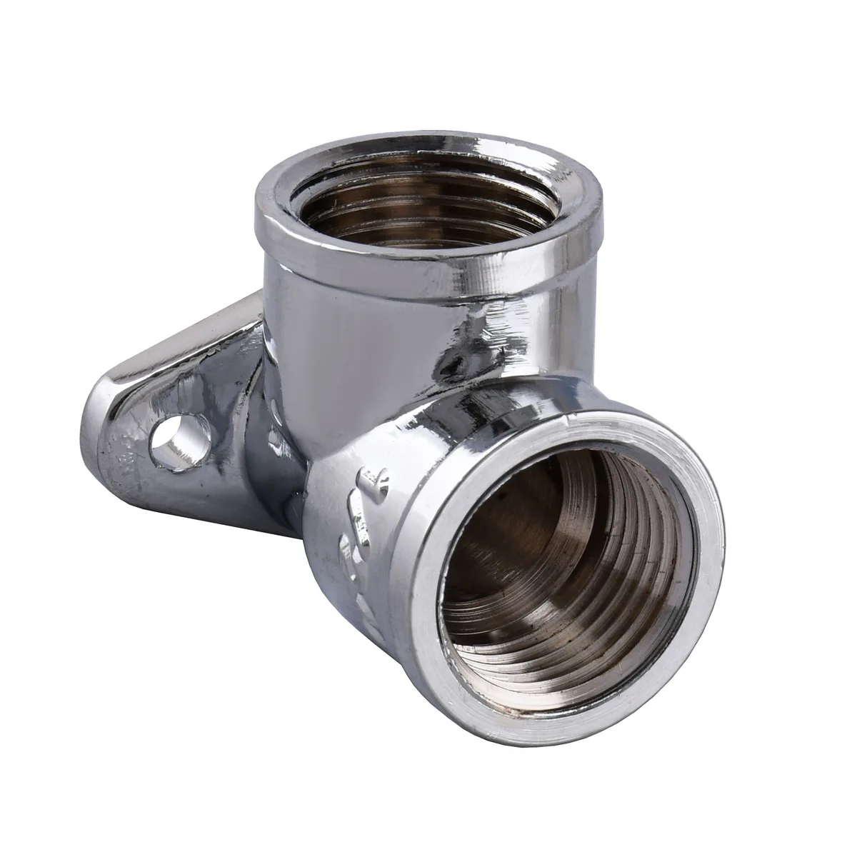 Кутник 1/2″ Хром ВВ 8221 монтажний, SOLOMON