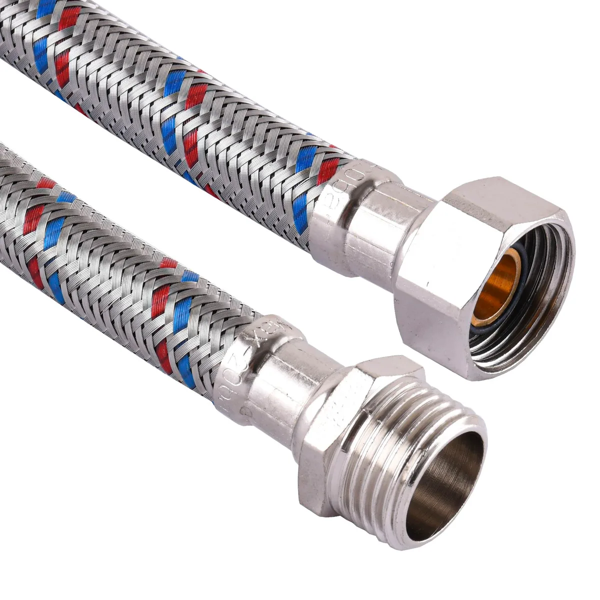 Шланг нержавіюча сталь SOLOMON 1/2″х1/2″ ЗВ HS31