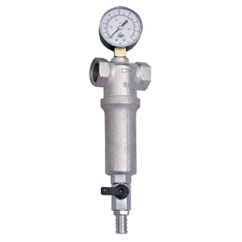 Фільтр з краном та манометром SOLOMON 3/4″ NV - 5024