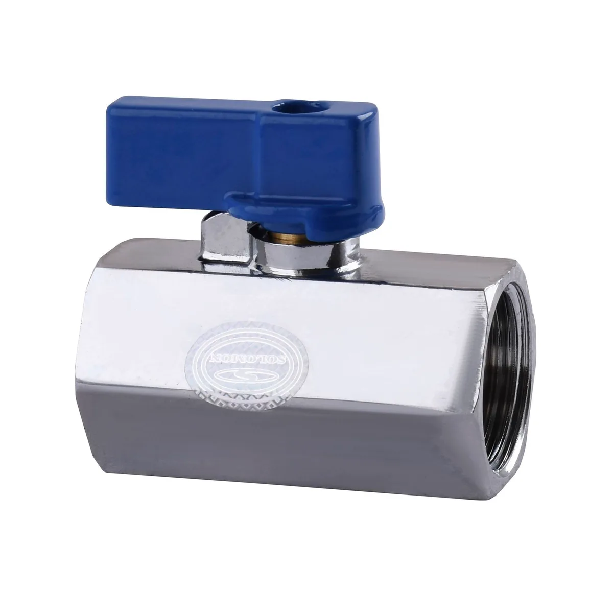 Кран кульовий міні 1/2″ ВВ NV-3024 (2 шт. в упак.), SOLOMON