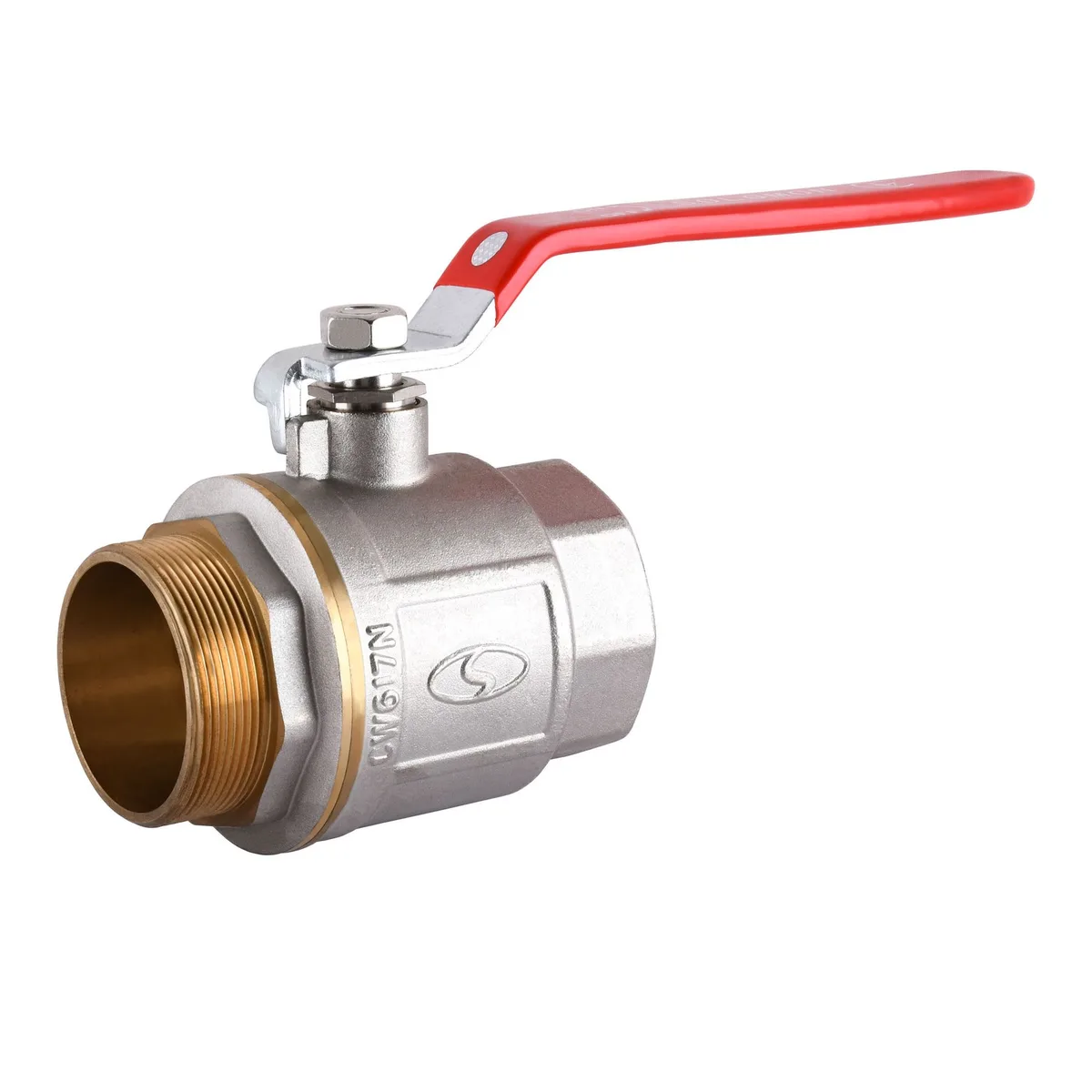 Кран кульовий прямий 2 1/2″ ЗВ КР PN40 B1002FM, SOLOMON