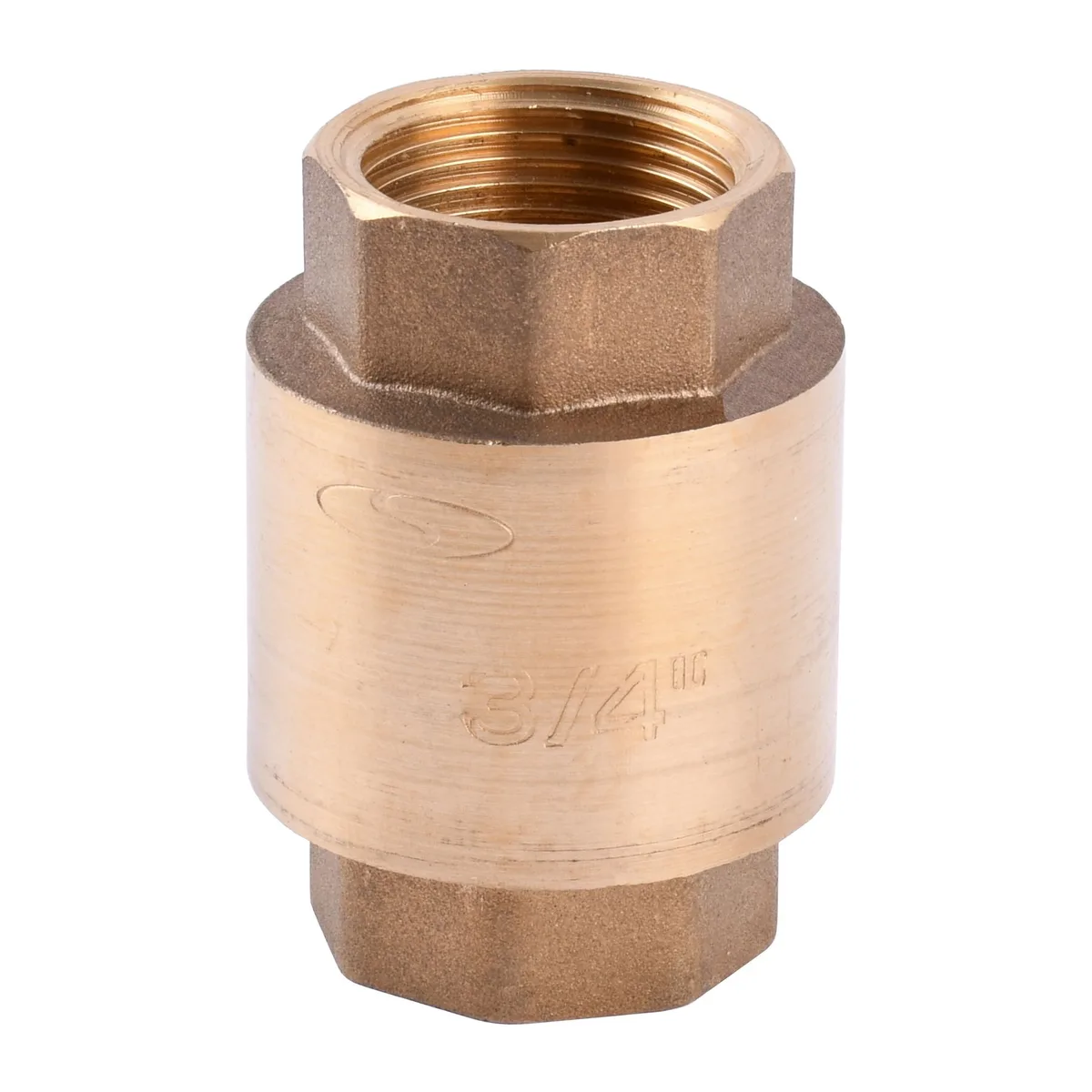 Клапан зворотного ходу води 3/4″ 6021-6020 пласт. шток, SOLOMON