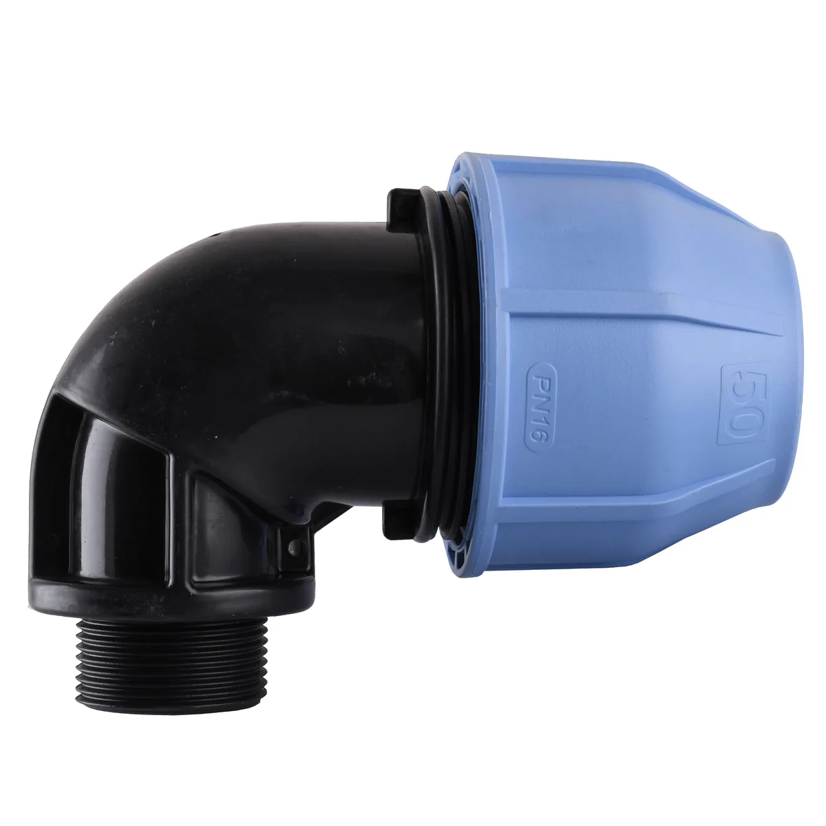 Коліно ПНД 50×1 1/4" ЗР 4003, Vsplast
