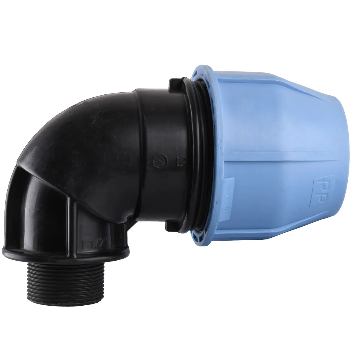 Коліно ПНД 63×1 1/2" ЗР 4003, Vsplast