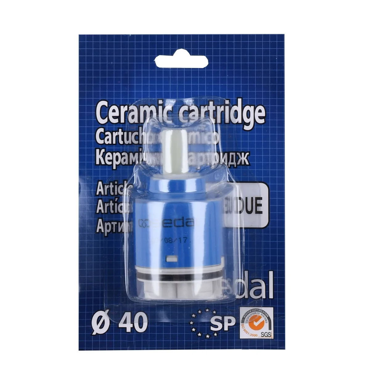 Картридж E-40 AZ CD DUE D40, SEDAL