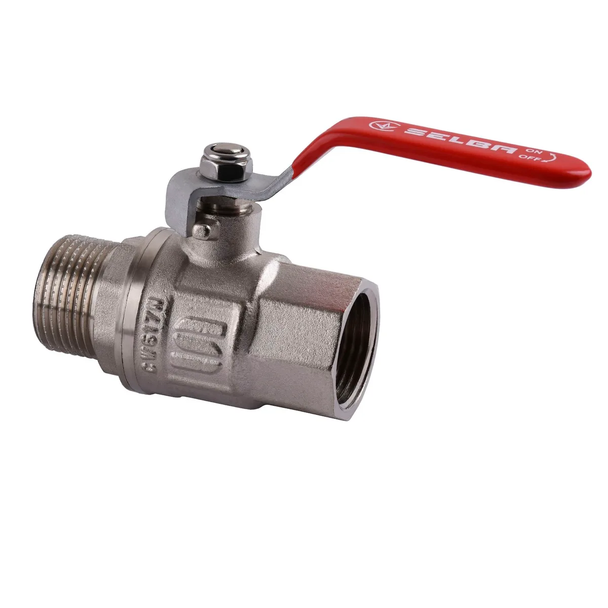 Кран кульовий прямий 1″ ЗВ КР SL1505, SELBA