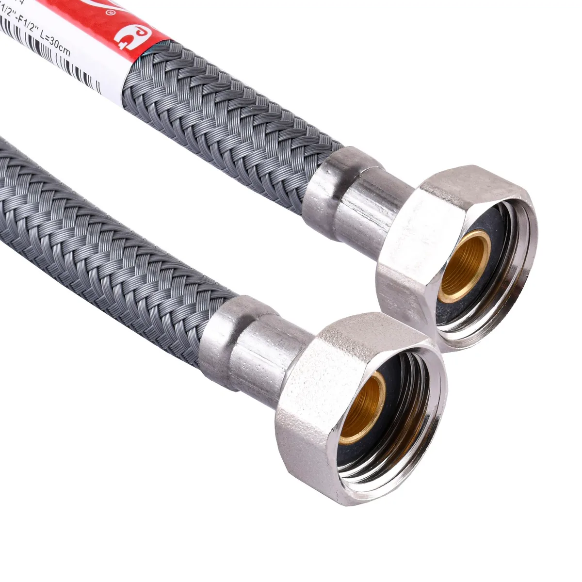 Шланг водяний 1/2″x1/2″ ВВ 2,0 м Антикорозія TAQ ACB HG-1212-2000 204461, TUCAI