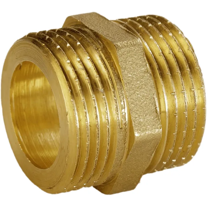 Ніпель 3/4″ЗЗ латунний А0502А