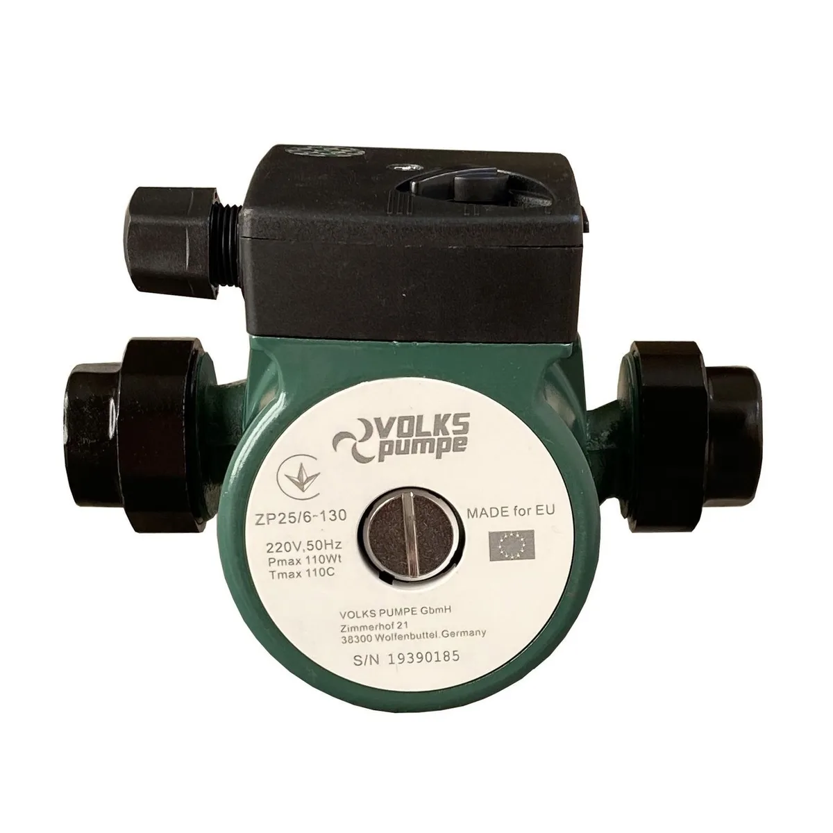 Насос циркуляційний pumpe ZP25/6 130 мм + гайки, VOLKS