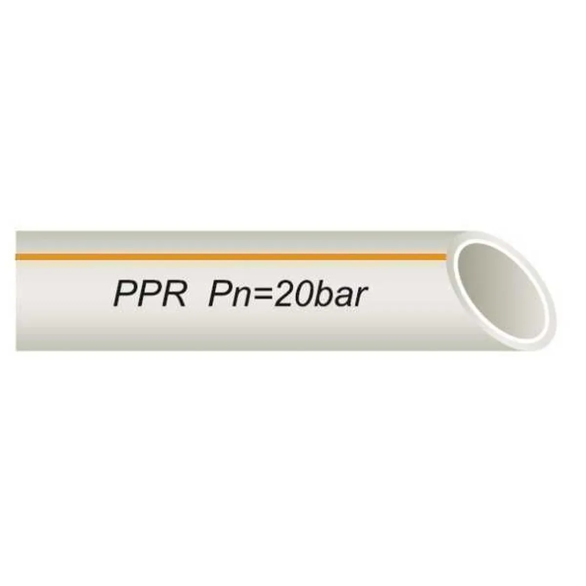 Труба PPR Fiber PIPE ф50×8.3 mm зі скловолокном, VSplast