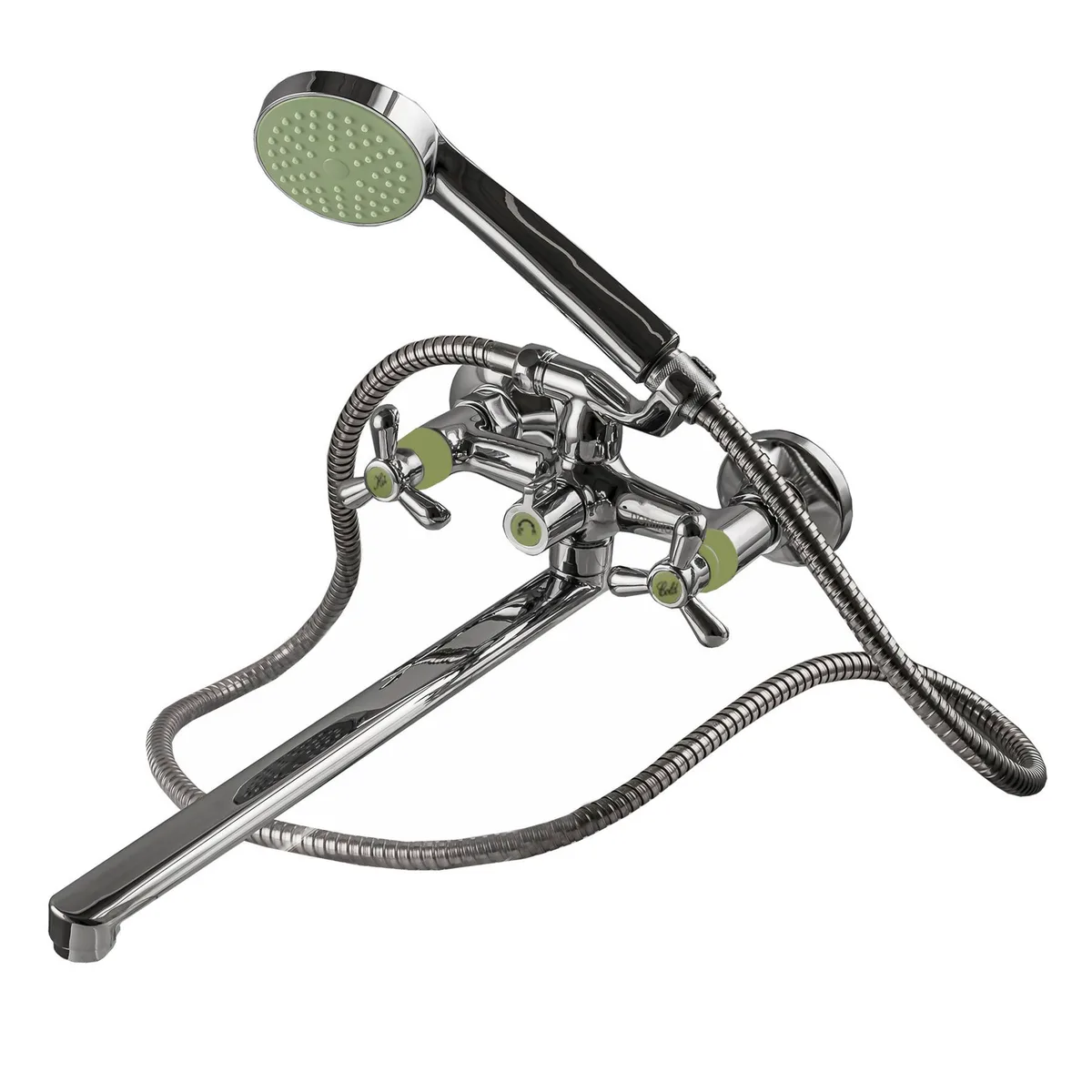 Змішувач для ванни DB-H1-L-GREEN, DOMINO