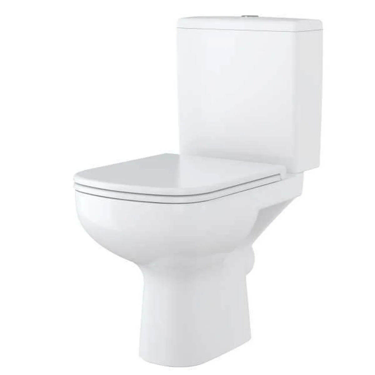 Компакт 575 COLOUR NEW CLEAN ON 011 3/5 з кришкою білою дюропл лііфт, Cersanit