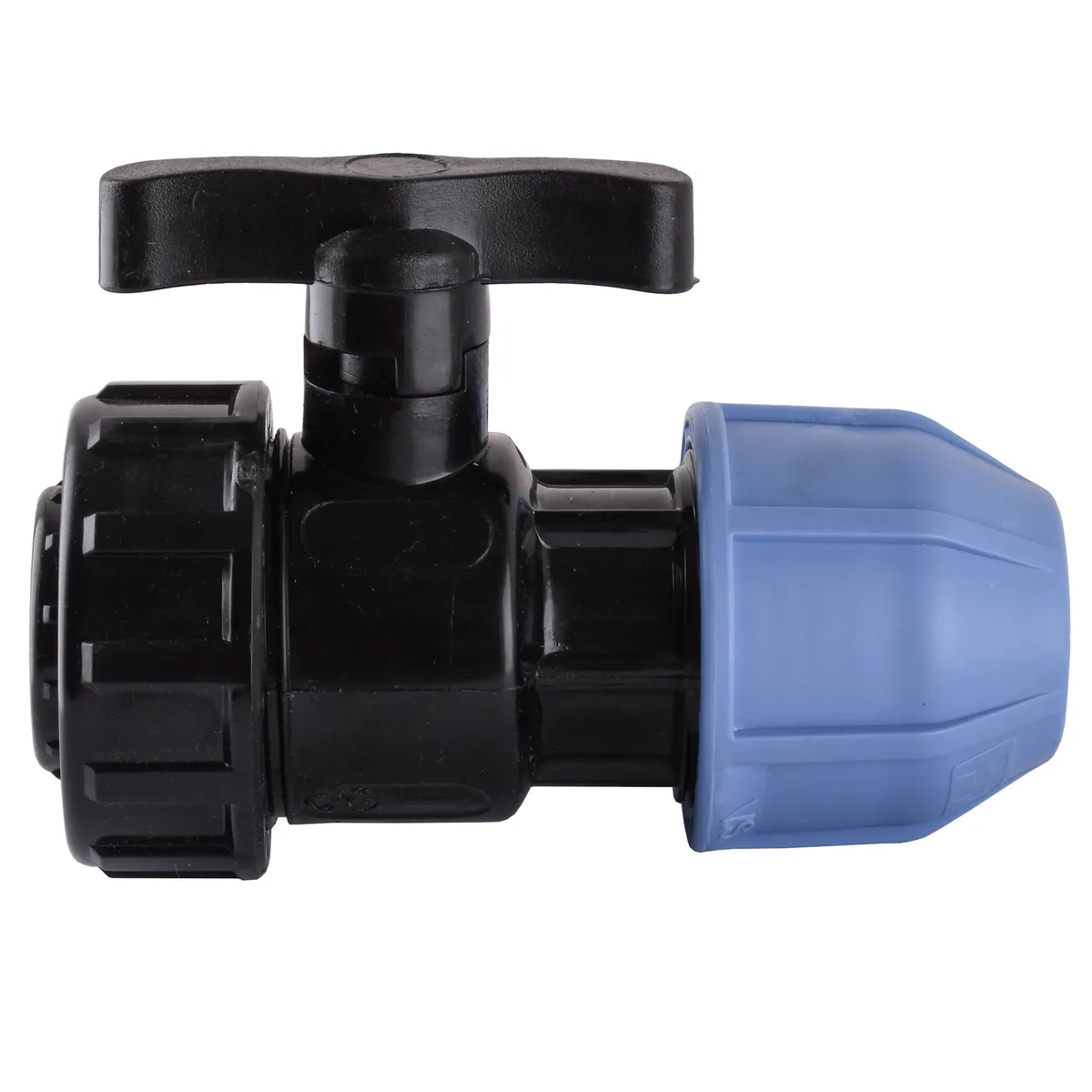Кран кульовий ПНД 25×3/4" ВР 6002, Vsplast
