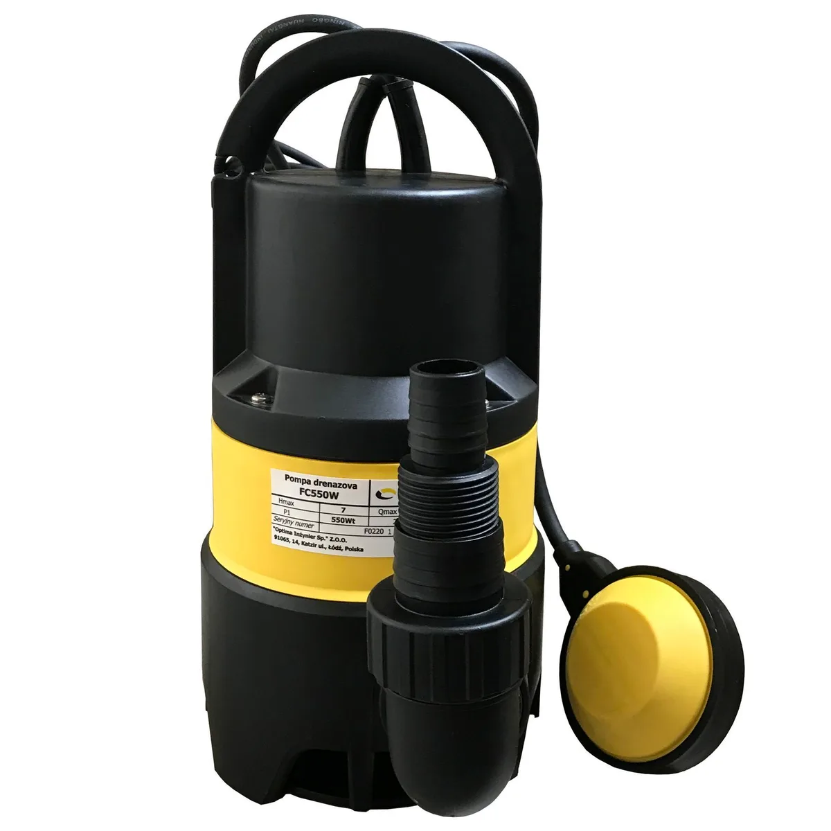 Насос дренажний FC550W 0,55кВт, Optima