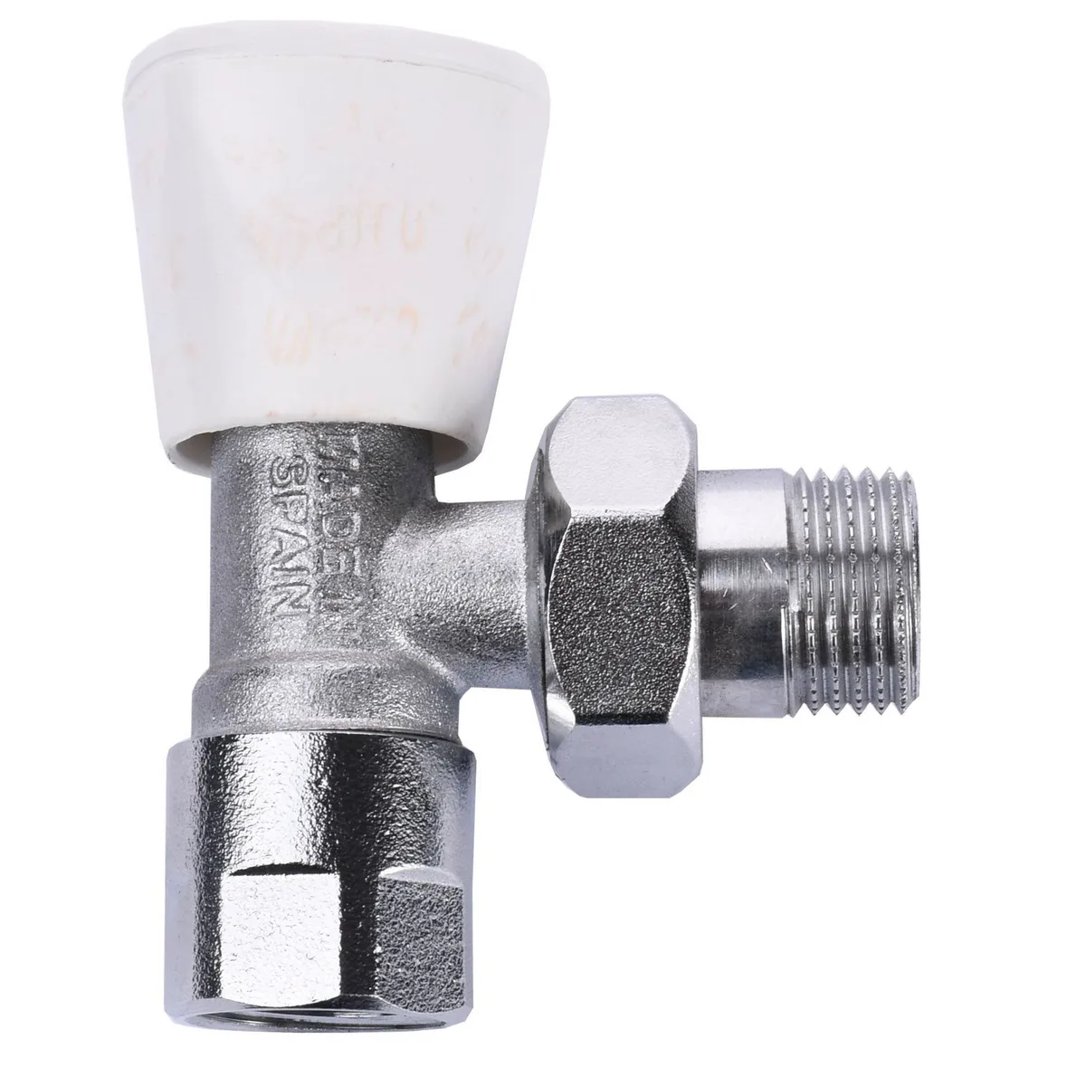 Кран радіаторний кутовий 1/2″ з ущільнювачем вентільний 503605, ARCO