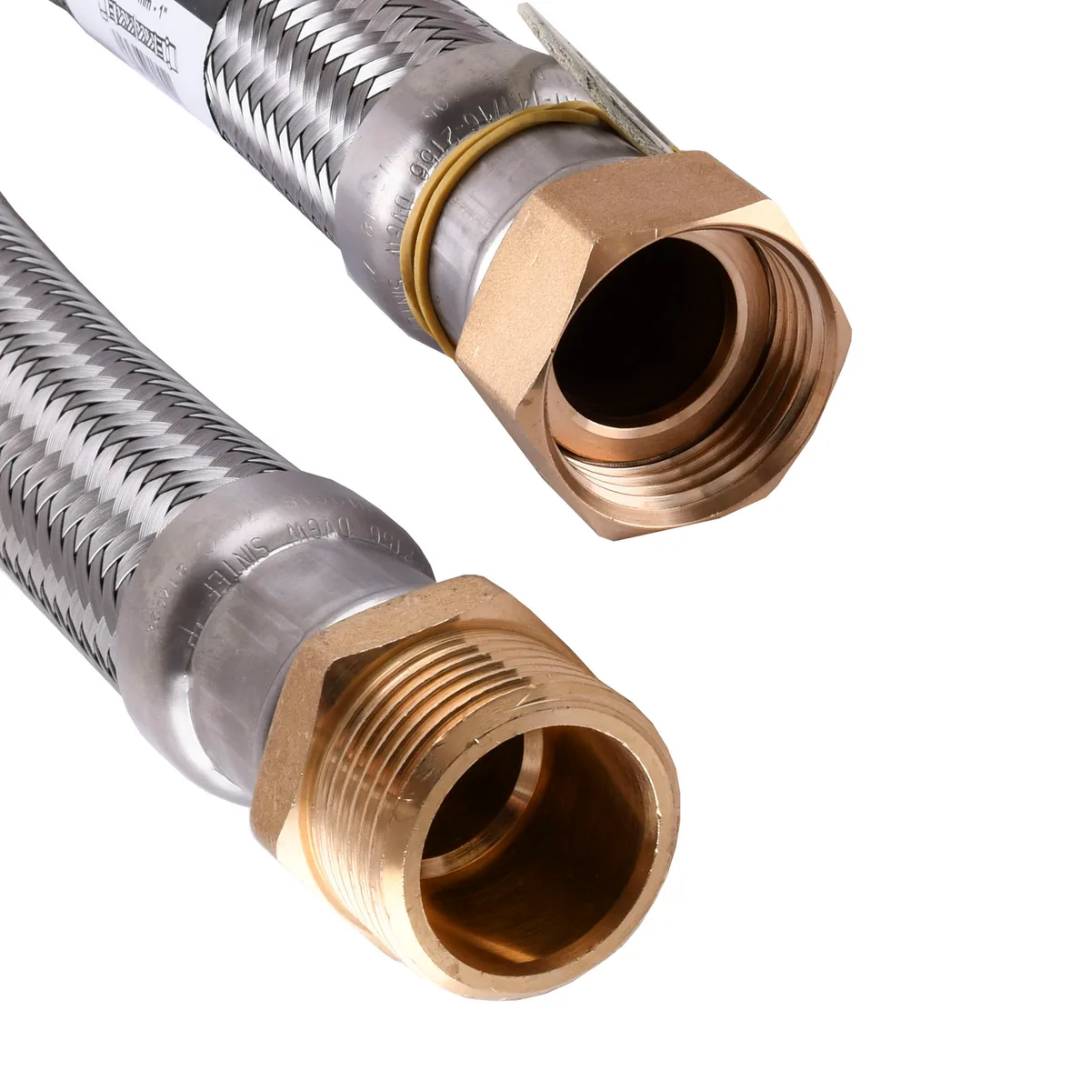 Шланг антивібраційний прямий EXTRA TWIST 1″ 0,6 м RIVER MG-1-600 204742, TUCAI