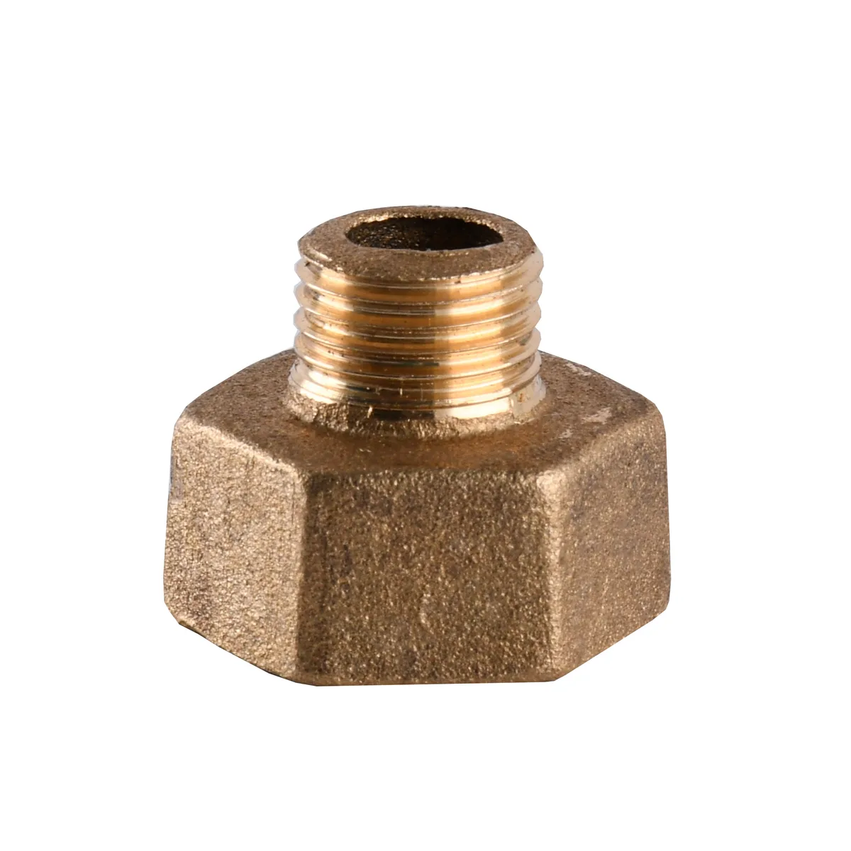 Перехідник редукційний 1/2″х1/4″ВЗ латунний 639Б