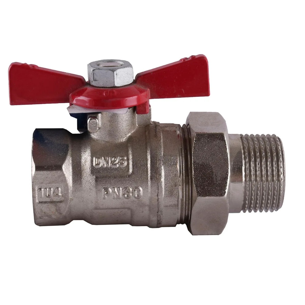 Кран кульовий 3/4″ SENA 154104 прямий з американкою (754104), ARCO