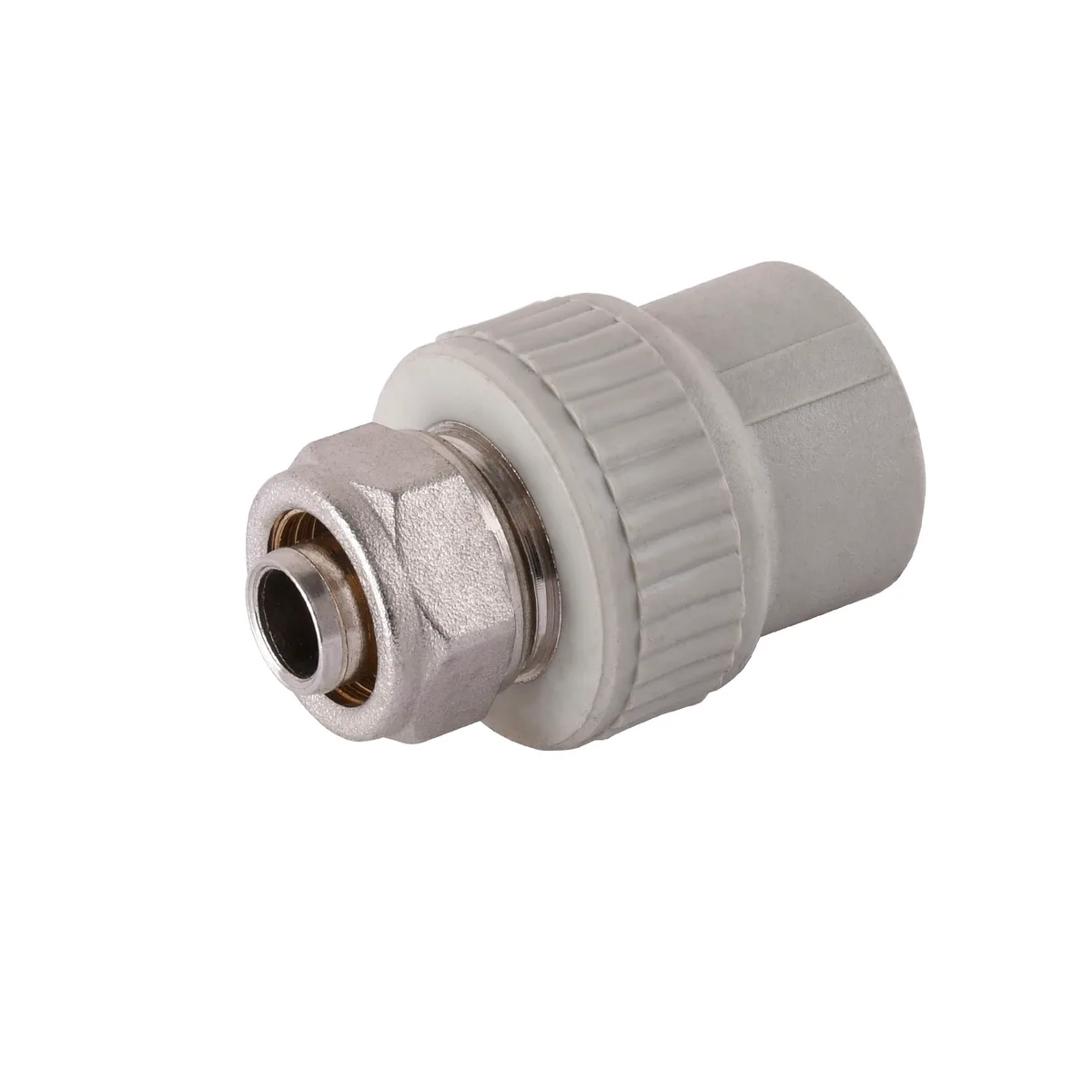 Муфта зовнішня різьба PPR під ключ ф20×1/2×16 для PE-X(зовнішня) 12093, Kalde