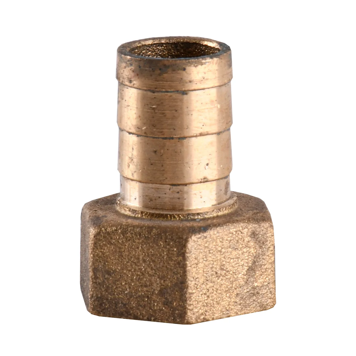 Штуцер 1/2″В 16 мм латунний 1608Б