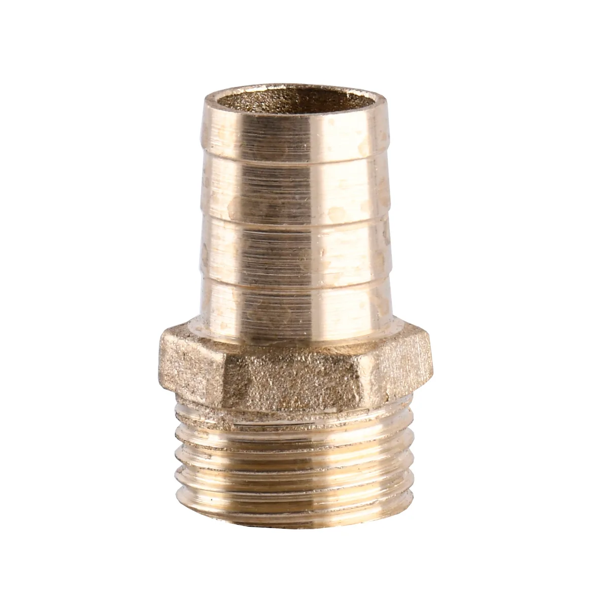 Штуцер 1/2″З 16 мм латунний 1609Б