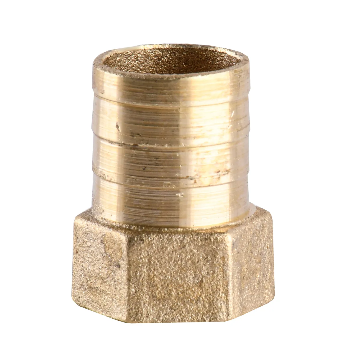 Штуцер 1/2″В 20 мм латунний 1612Б
