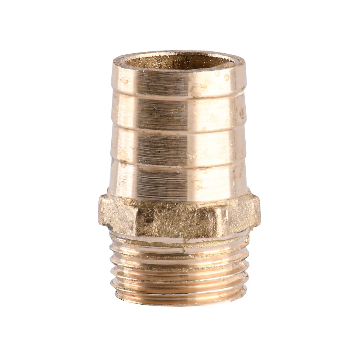Штуцер 1/2″З 20 мм латунний 1613Б