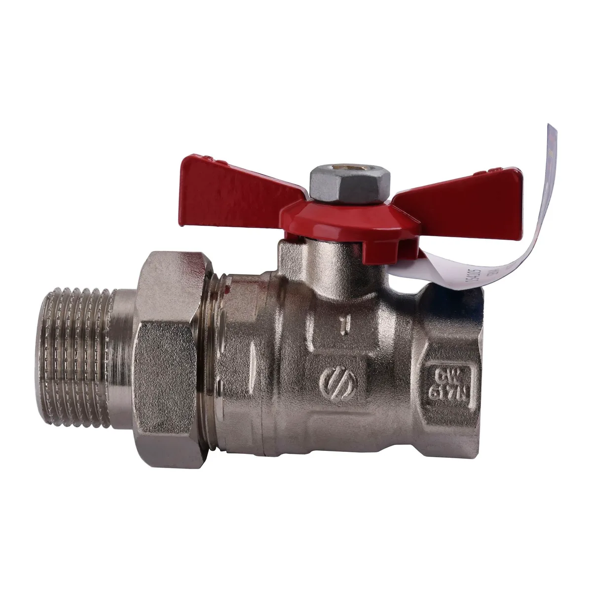 Кран кульовий 1″ SENA 154105 прямий з американкою (754105), ARCO
