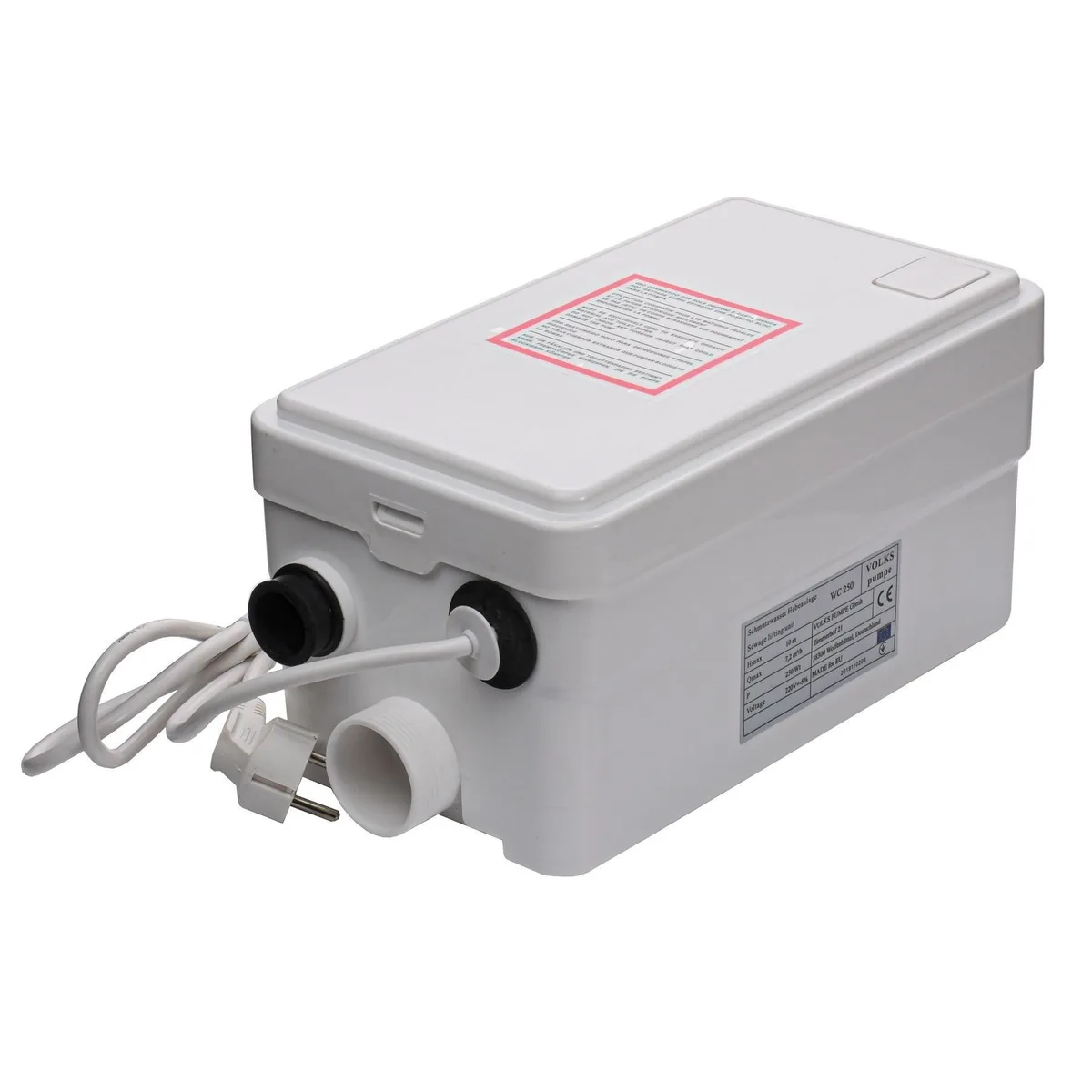 Каналізаційна установка pumpe WC 250, VOLKS