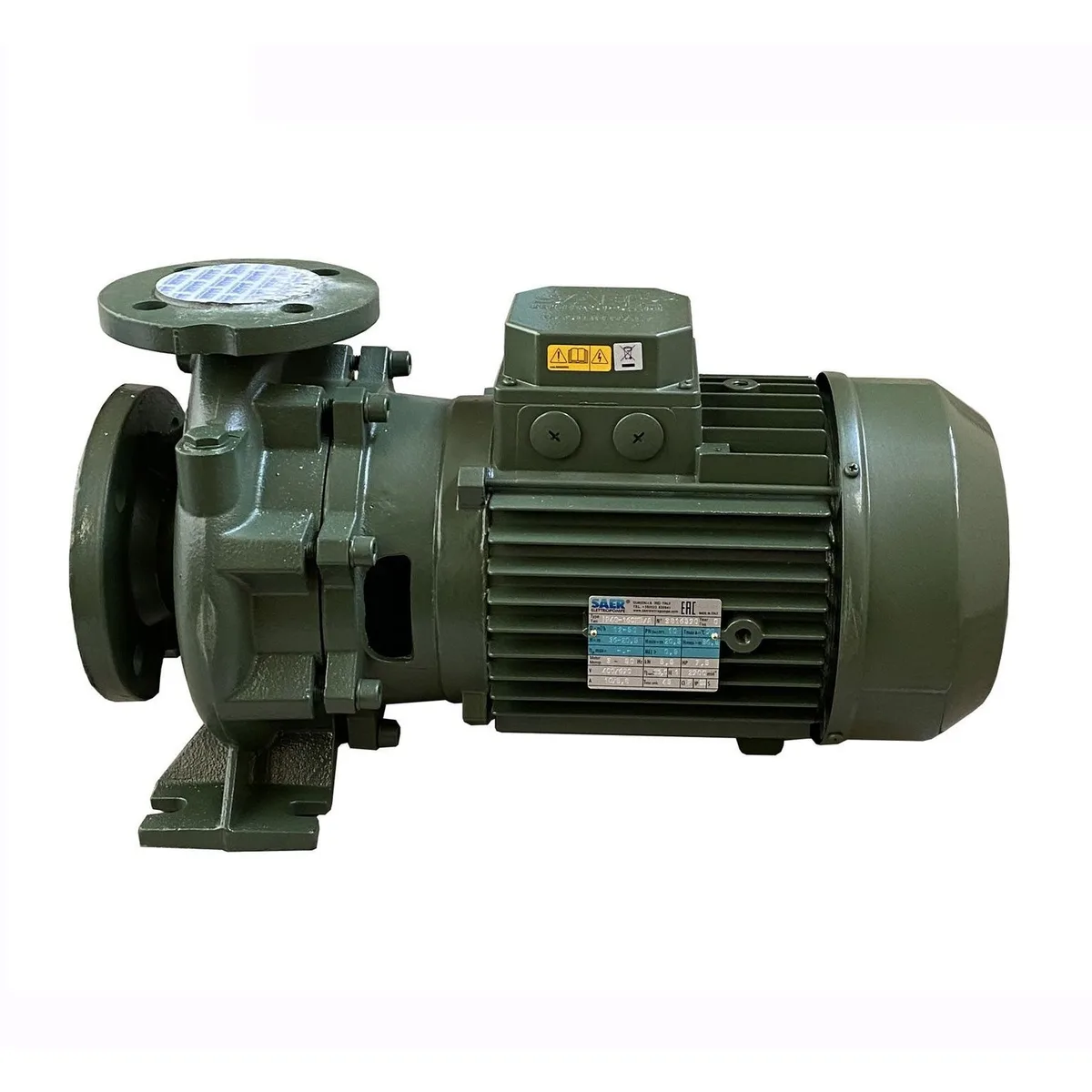 Насос моноблочний IR 40-160NB/A 5,5 кВт (50 м3/год, 36,7 м), SAER