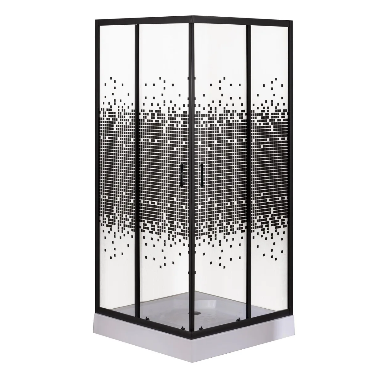Душова кабіна квадратна NER L90TB.Mosaic (L90B.Mosaic) (2 уп.), BRAVO
