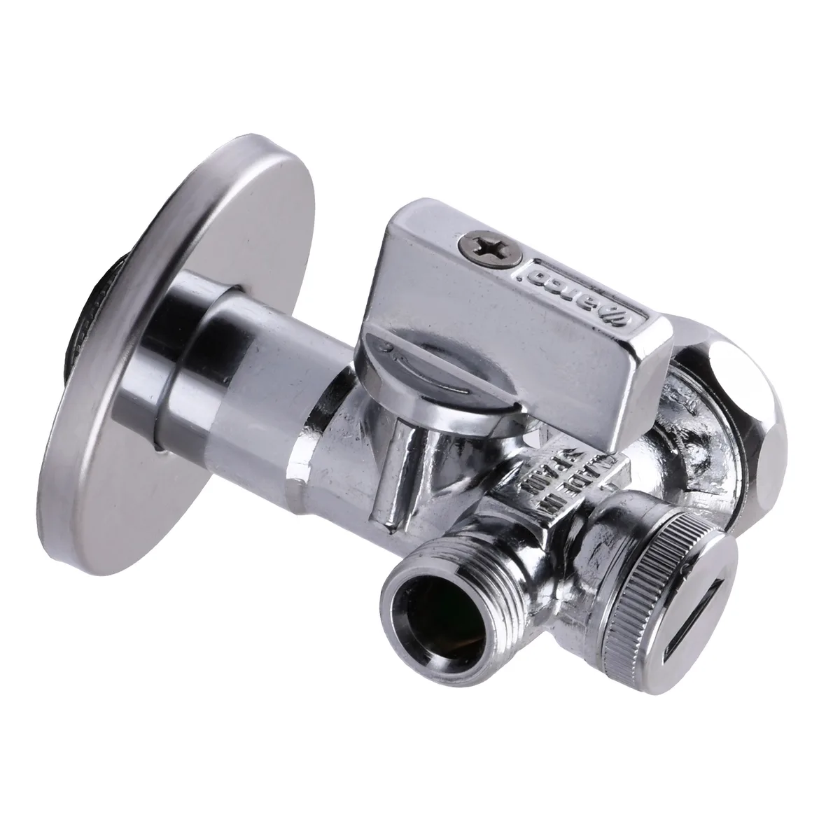 Кран кульовий кутовий подвійний 1/2″х 3/4″х3/8″ DUAL29, ARCO